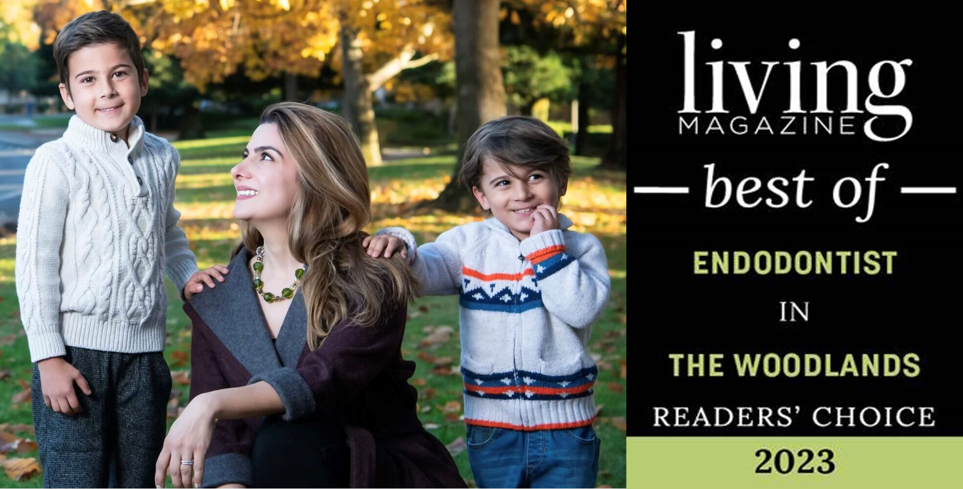 Dr Sara Gomez Endodontist Best of the Woodlands Award